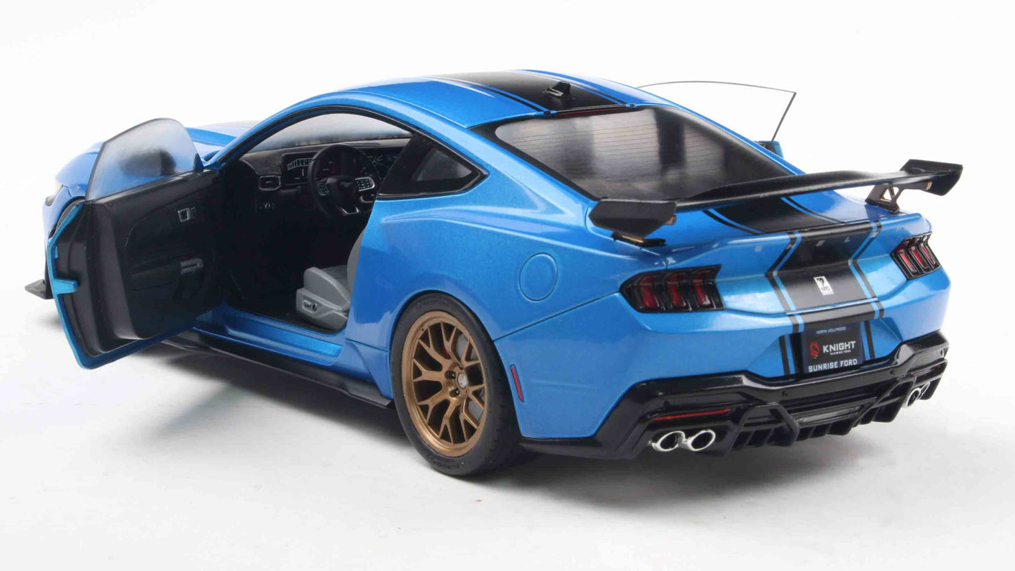 Ford shelby mustang super snake Grabber blue - Solido - 1/18