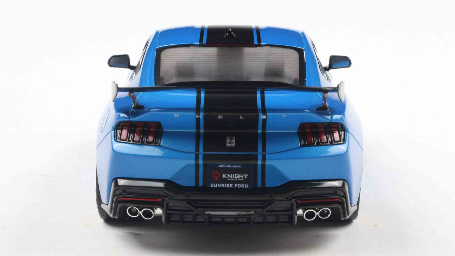 Ford shelby mustang super snake Grabber blue - Solido - 1/18
