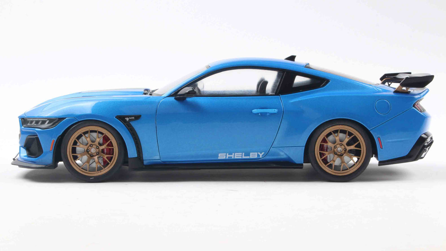 Ford shelby mustang super snake Grabber blue - Solido - 1/18
