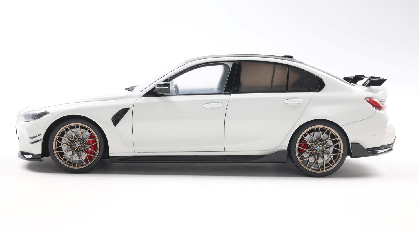 BMW M3 (G80) PERFORMANCE PARTS ALPINEWEISS UNI 2024 - Solido - 1/18