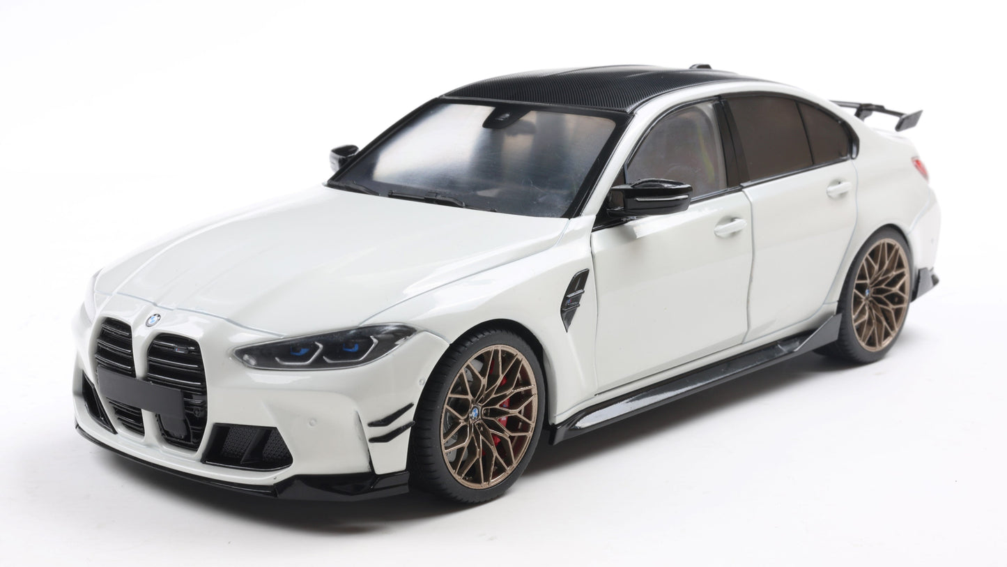 BMW M3 (G80) PERFORMANCE PARTS ALPINEWEISS UNI 2024 - Solido - 1/18