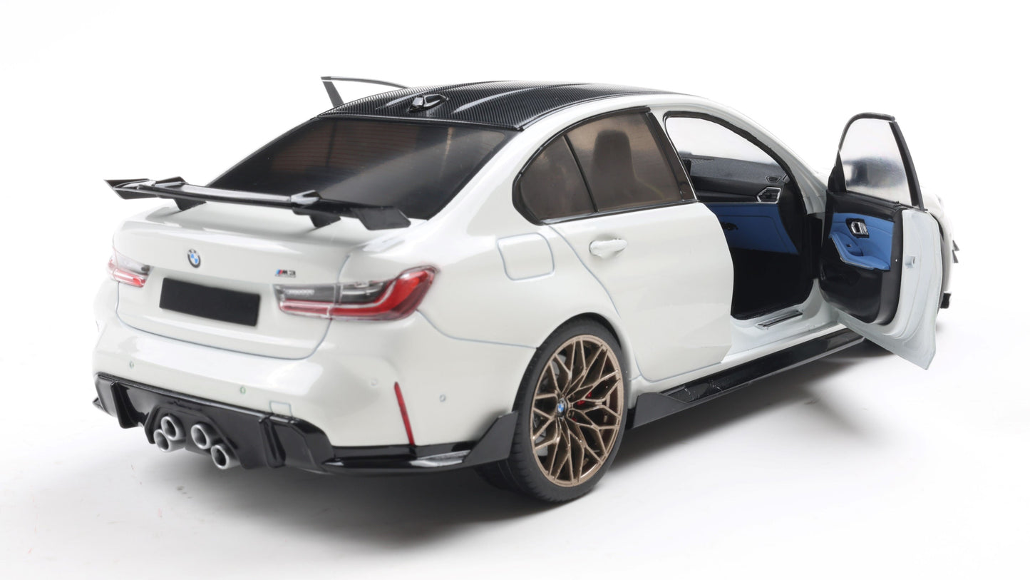 BMW M3 (G80) PERFORMANCE PARTS ALPINEWEISS UNI 2024 - Solido - 1/18