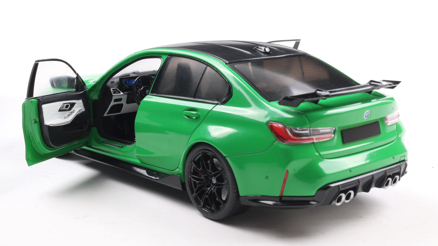 BMW M3 (G80) PERFORMANCE PARTS SIGNAL GREEN UNI 2024 - Solido - 1/18