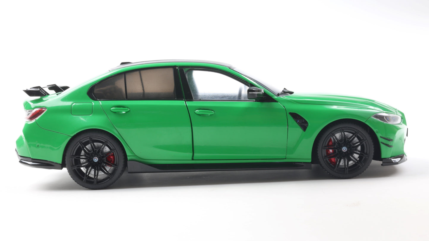BMW M3 (G80) PERFORMANCE PARTS SIGNAL GREEN UNI 2024 - Solido - 1/18