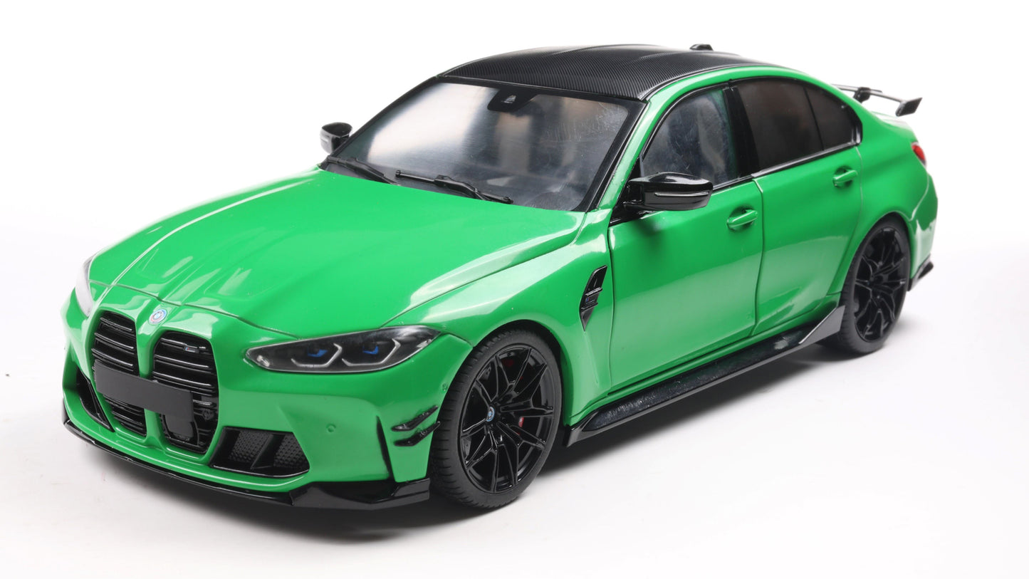 BMW M3 (G80) PERFORMANCE PARTS SIGNAL GREEN UNI 2024 - Solido - 1/18