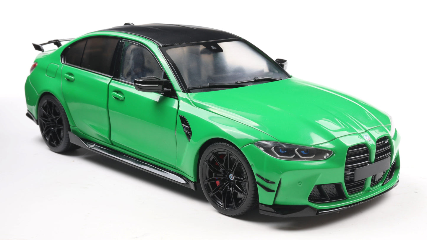 BMW M3 (G80) PERFORMANCE PARTS SIGNAL GREEN UNI 2024 - Solido - 1/18