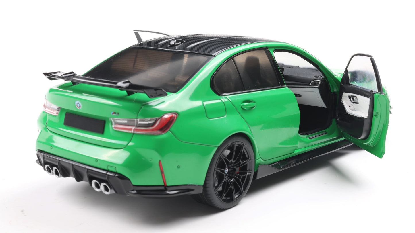 BMW M3 (G80) PERFORMANCE PARTS SIGNAL GREEN UNI 2024 - Solido - 1/18