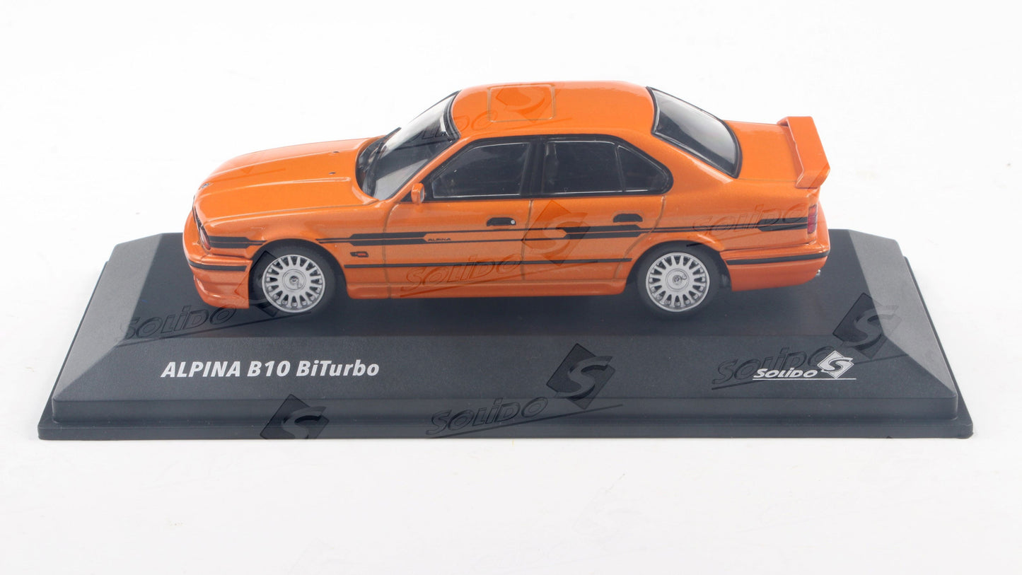 ALPINA B10 (E34) BITURBO ORANGE 1994 - Solido - 1/43