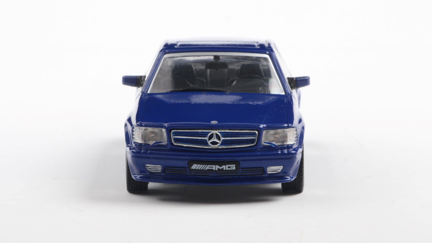 Mercedes-Benz 560 SEC AMG widebody linarte blue pearl - Solido - 1/43