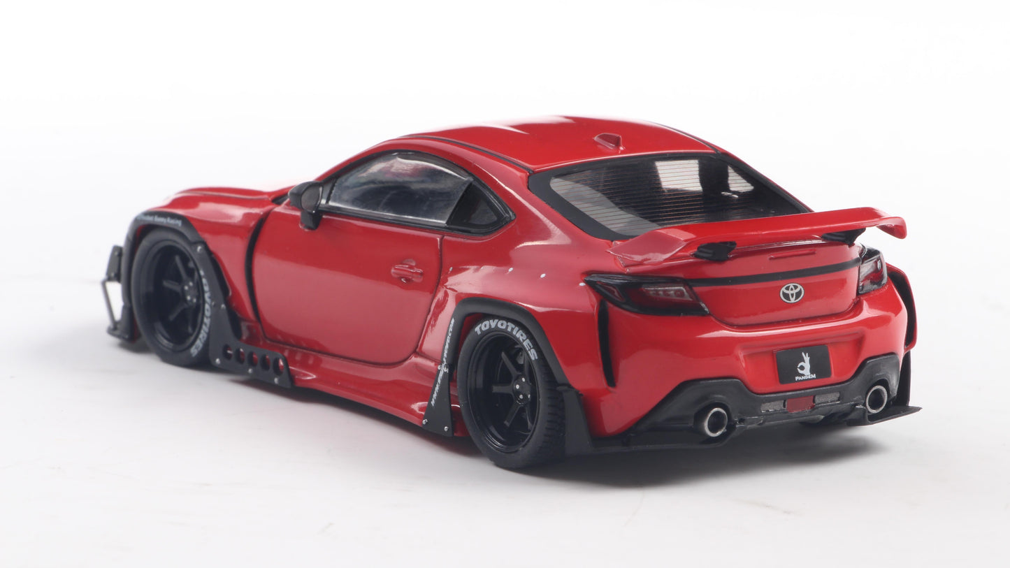 PANDEM TOYOTA GR86 RED 2022 - Solido - 1/43