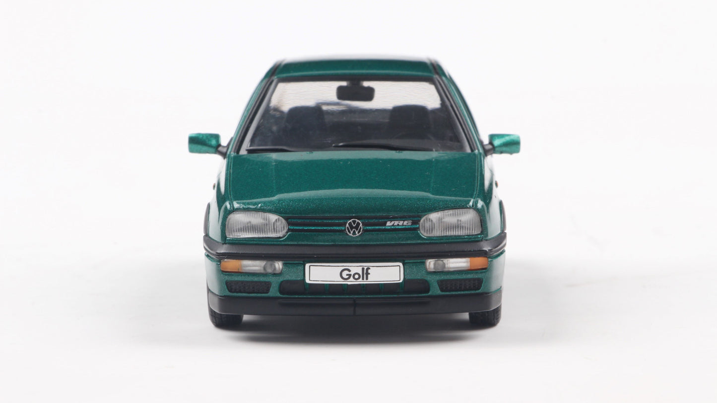 PRECOMMANDE - VOLKSWAGEN GOLF MKIII VR6 DRAGON GREEN PEARL 1994 - Solido - 1/43