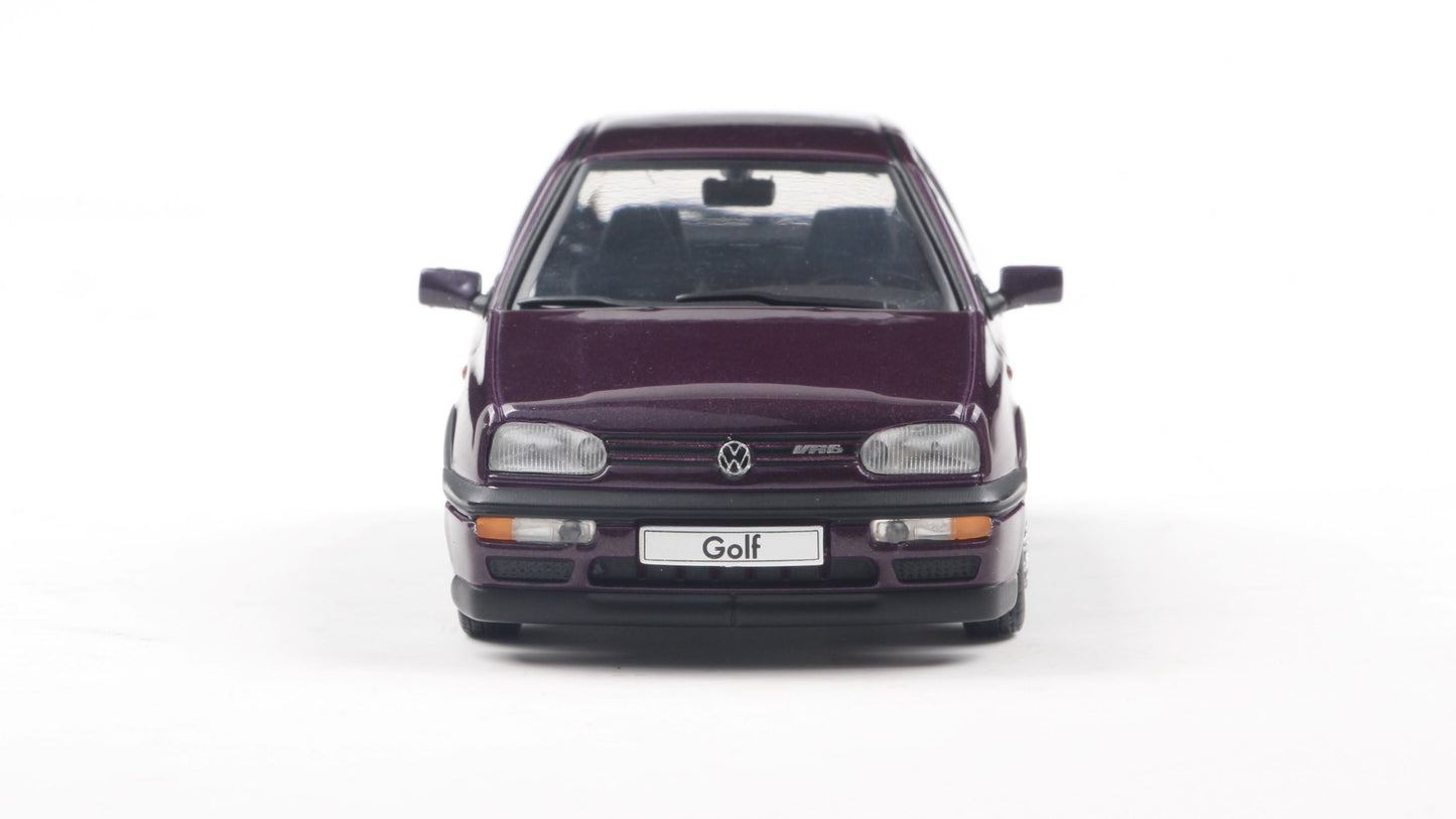 PRECOMMANDE - VOLKSWAGEN GOLF MKIII VR6 DUSTY MAUVE PEARL 1994 - Solido - 1/43