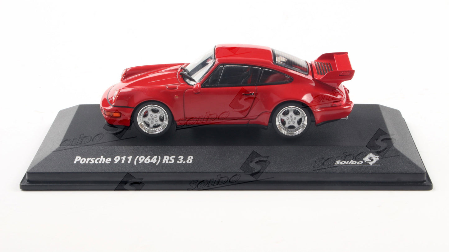 PRECOMMANDE - PORSCHE 911 (964) RS 3.8 GUARDS RED 1994 - Solido - 1/43
