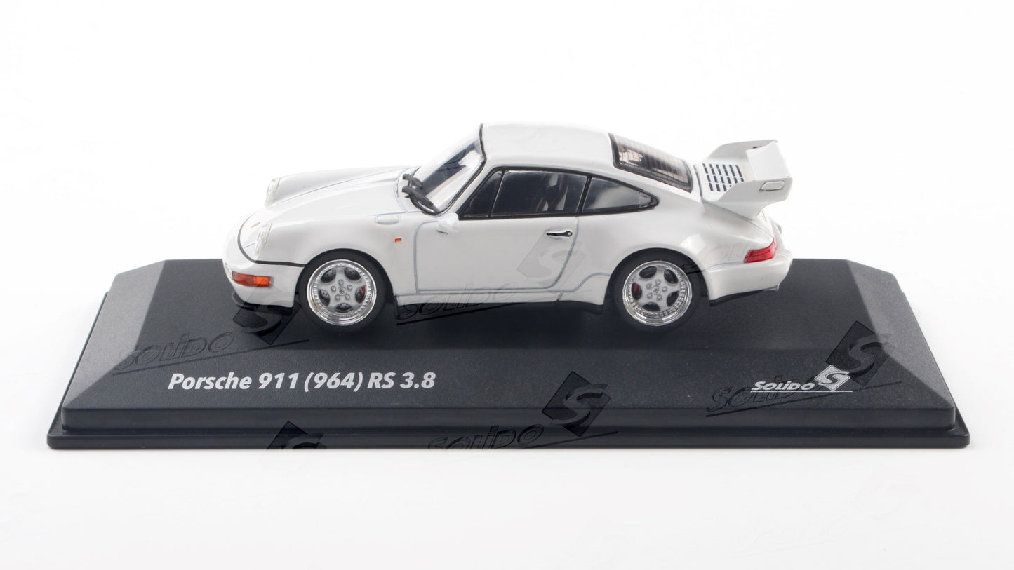 PRECOMMANDE - PORSCHE 911 (964) RS 3.8 GRAND PRIX WHITE 1994 - Solido - 1/43
