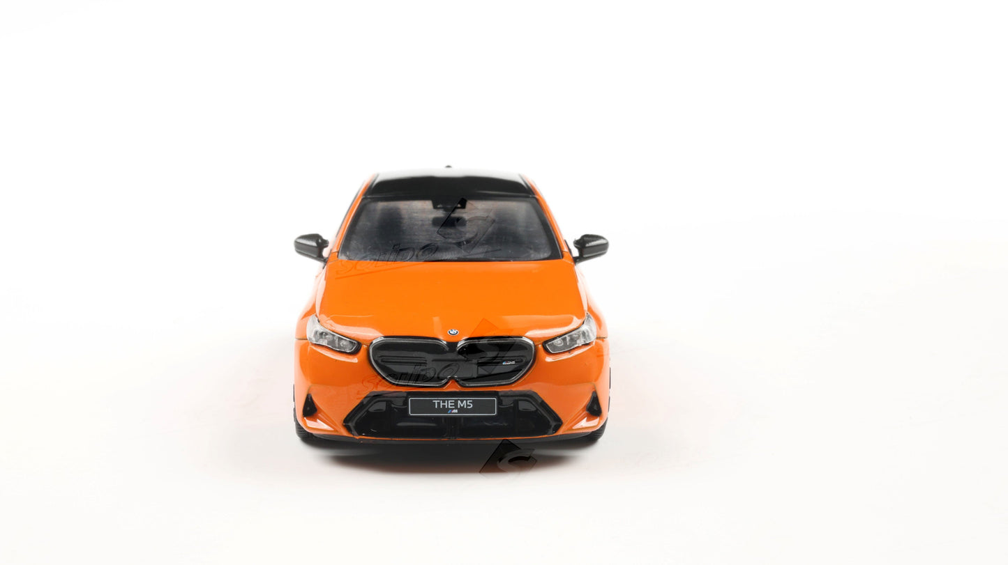 PRECOMMANDE - BMW G90 M5 SEDAN FIRE ORANGE III 2024 - Solido - 1/43