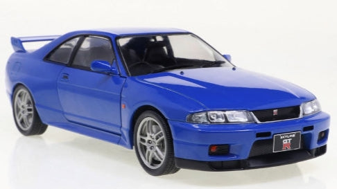 NISSAN SKYLINE GT-R (R33) 1997 Bleu - Whitebox - 1/24