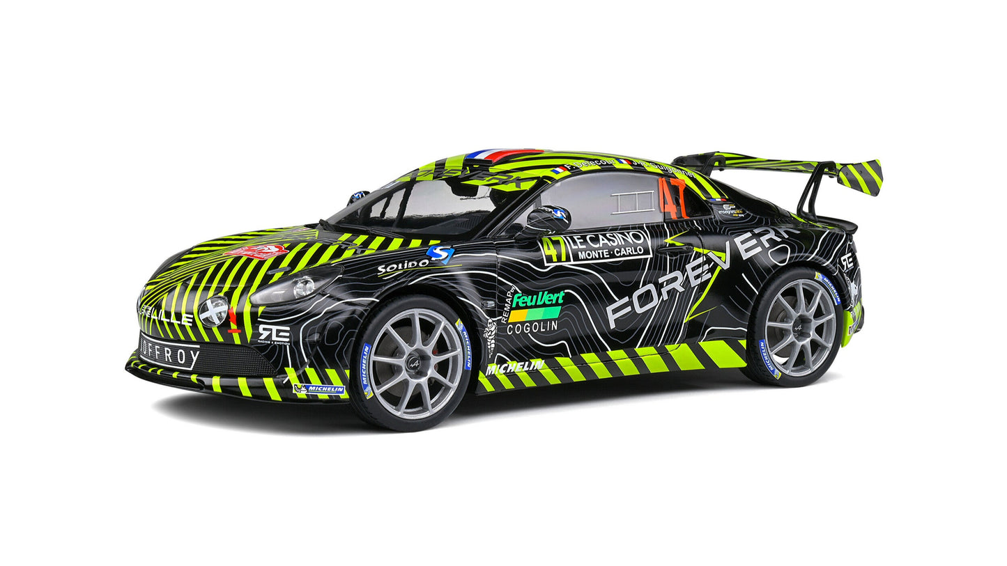 Alpine A110 Rallye Monte-Carlo 2022 #4 Delecour/Guigonnet - Soliodo - 1/18