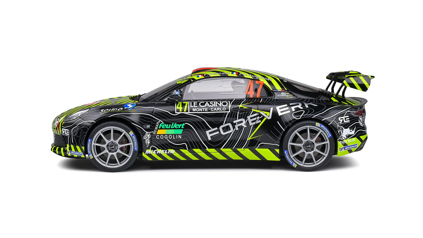 Alpine A110 Rallye Monte-Carlo 2022 #4 Delecour/Guigonnet - Soliodo - 1/18