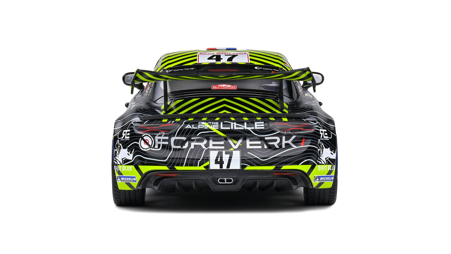 Alpine A110 Rallye Monte-Carlo 2022 #4 Delecour/Guigonnet - Soliodo - 1/18