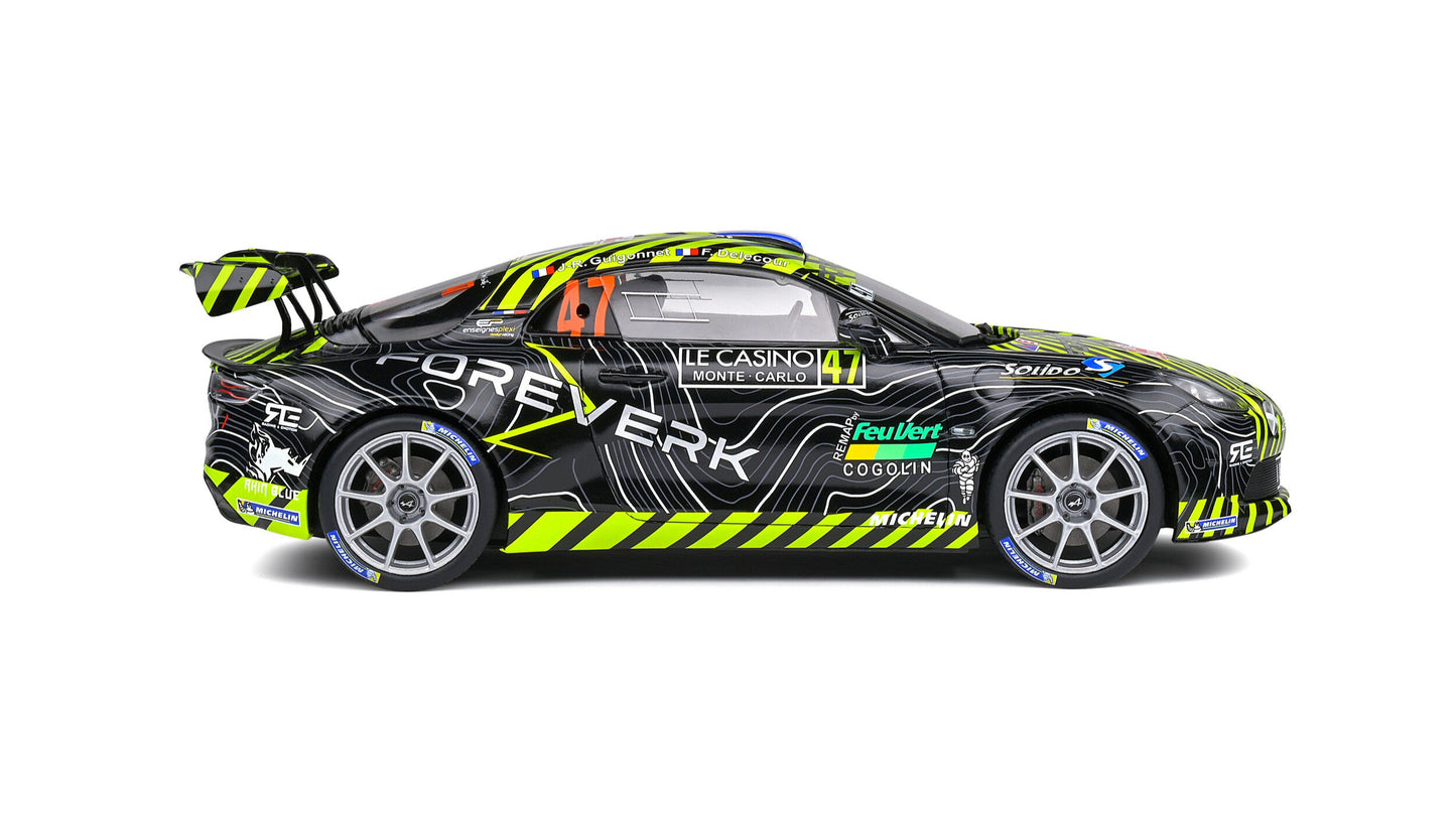 Alpine A110 Rallye Monte-Carlo 2022 #4 Delecour/Guigonnet - Soliodo - 1/18