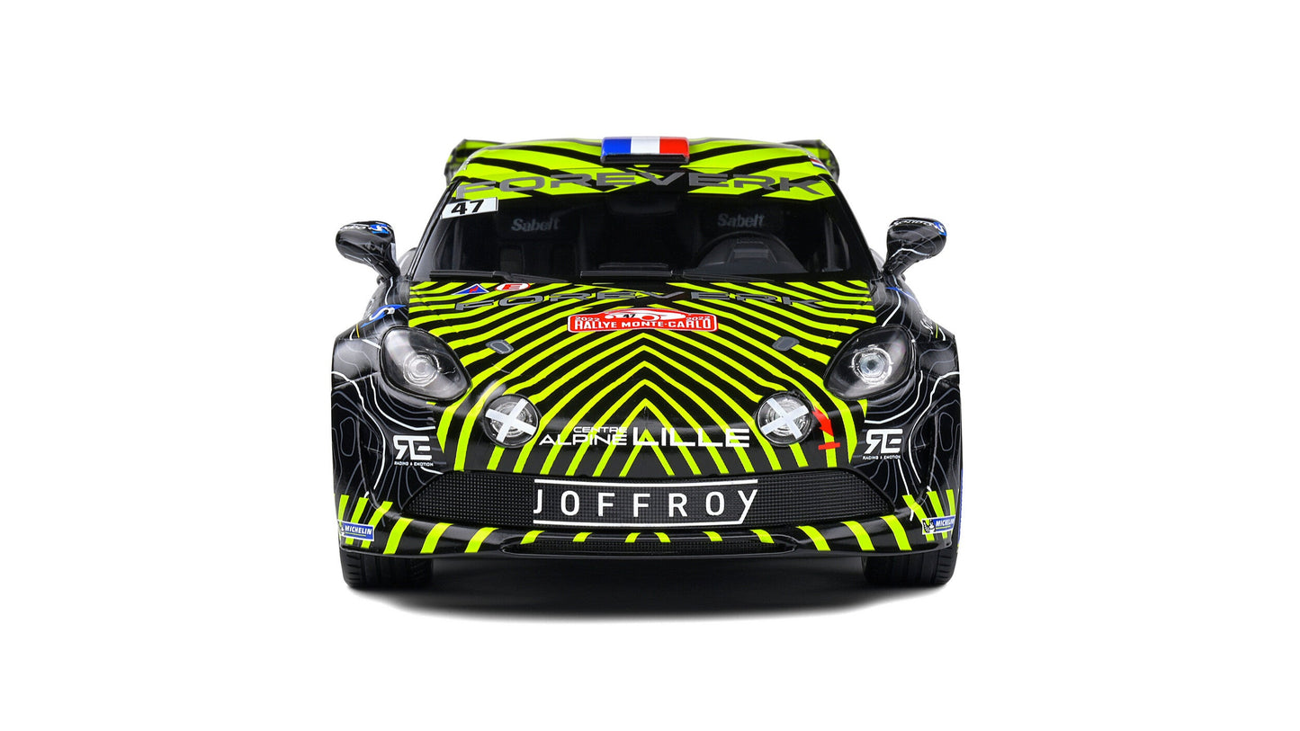 Alpine A110 Rallye Monte-Carlo 2022 #4 Delecour/Guigonnet - Soliodo - 1/18