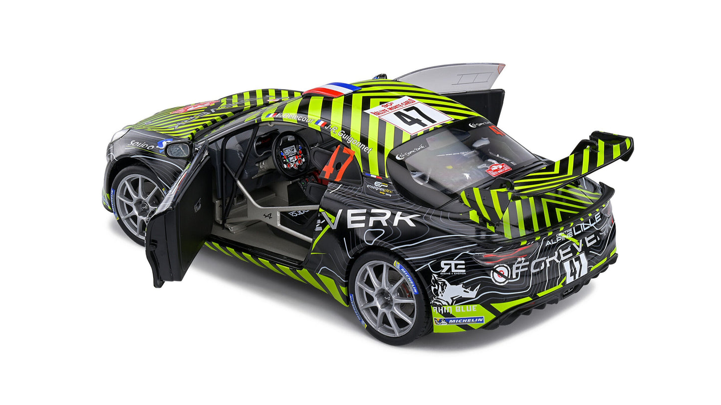 Alpine A110 Rallye Monte-Carlo 2022 #4 Delecour/Guigonnet - Soliodo - 1/18