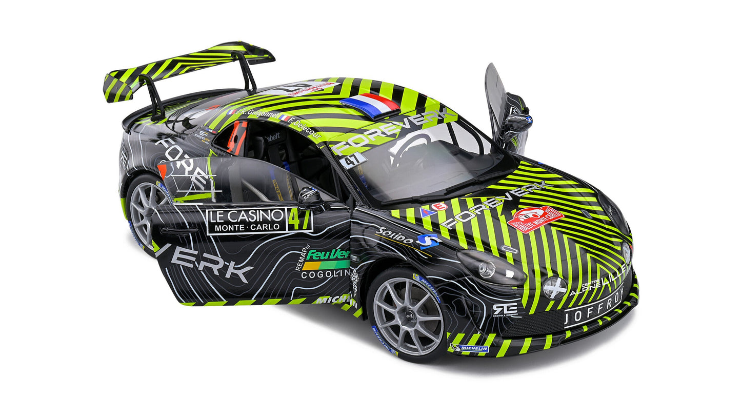 Alpine A110 Rallye Monte-Carlo 2022 #4 Delecour/Guigonnet - Soliodo - 1/18