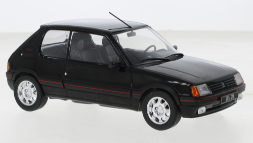 Peugeot 205 GTI 1988 Noir - Whitebox - 1/24