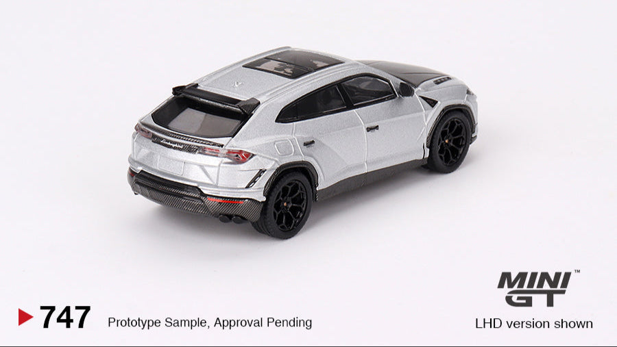 LAMBORGHINI URUS PERFORMANTE GRIGIO NIMBUS 2024 - Mini GT - 1/64