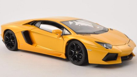 Lamborghini Aventador LP700-4 Jaune - Welly - 1/24