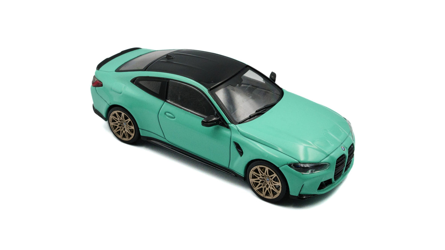 BMW M4 Competition Mint Green 2023 - Solido - 1/43