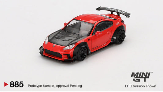Toyota GR86 LB★Nation Rouge - MiniGT - 1/64