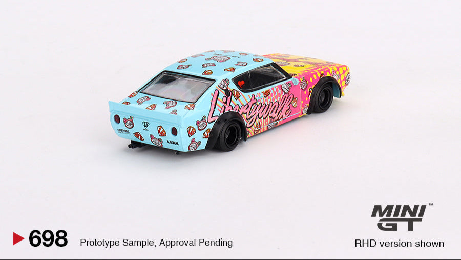 Nissan Skyline Kenmeri Liberty Walk LBWK KUMA - Mini GT - 1/64