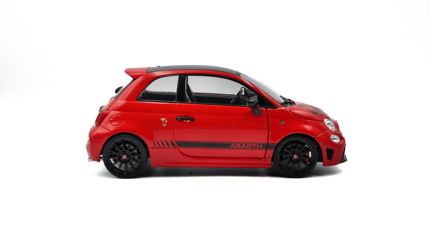 Fiat F595 Abarth Rosso Maranello 2022 - Solido - 1/18