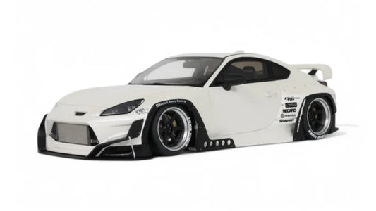TOYOTA GR86 PANDEM 2023 Blanc - GTSpirit - 1/18