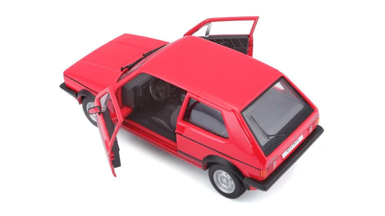 VolksWagen Golf Mk1 GTI Rouge 1979 - Bburago - 1/24