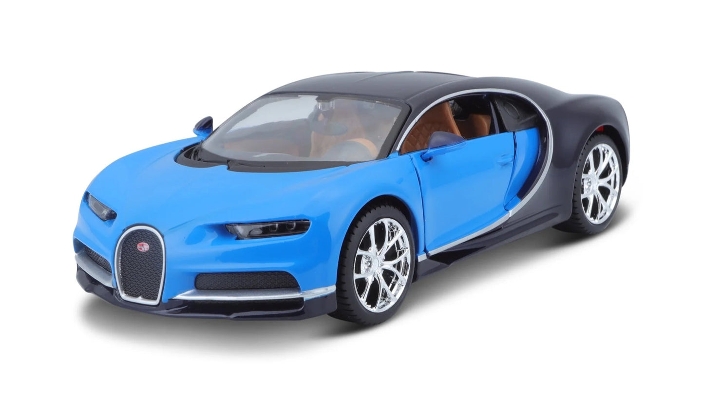 Bugatti Chiron Bleu - Maisto - 1/24