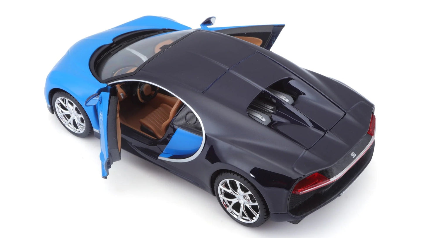 Bugatti Chiron Bleu - Maisto - 1/24