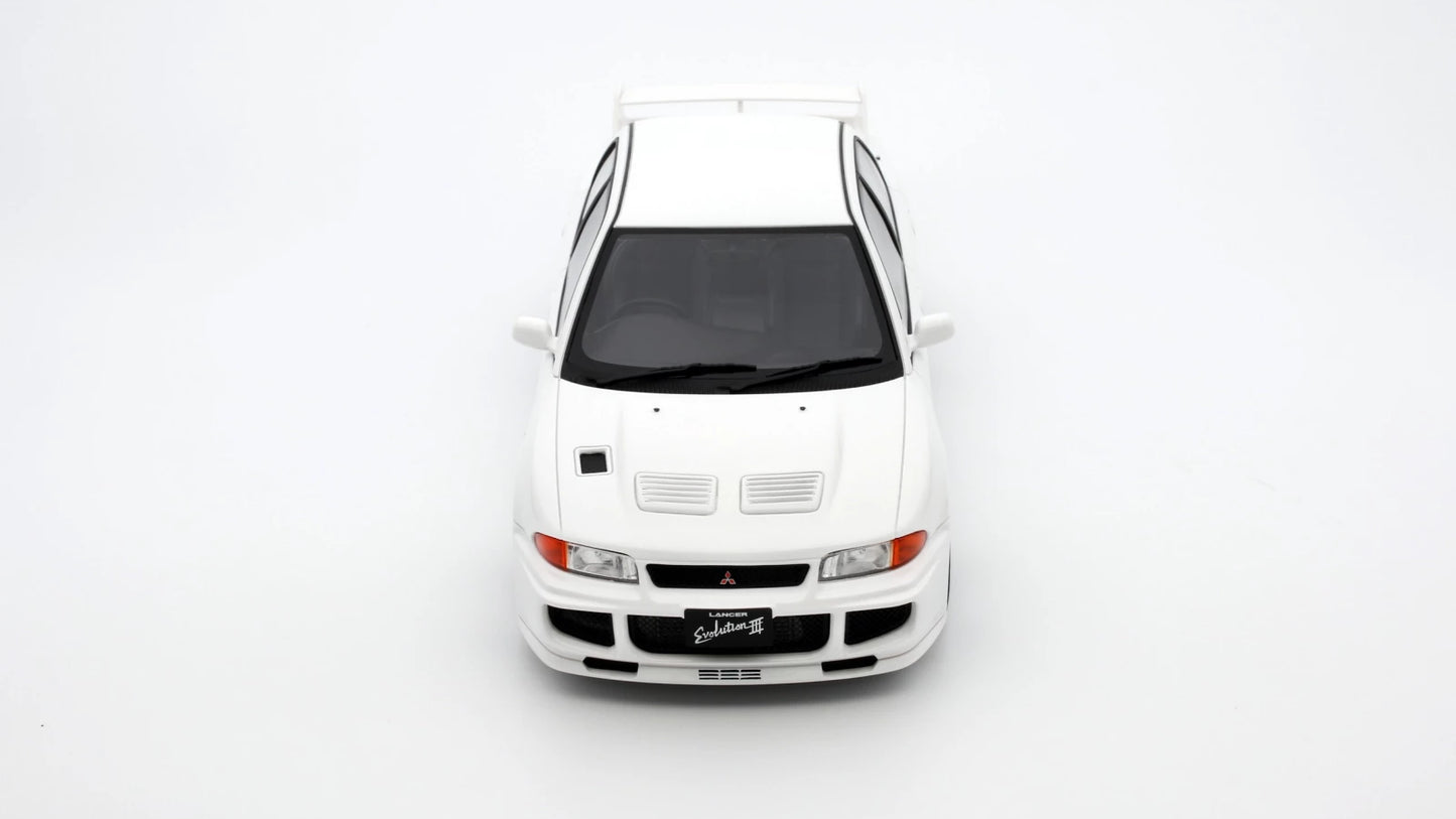Mitsubishi Lancer Evo III Scotia White W83 1995 - Ottomobile - 1/18