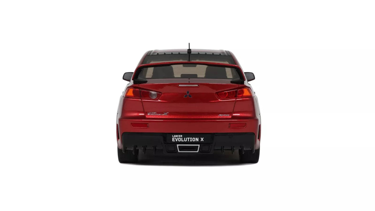 Mitsubishi Lancer Evo X FQ 400 Orient Red 2012 - Ottomobile - 1/18
