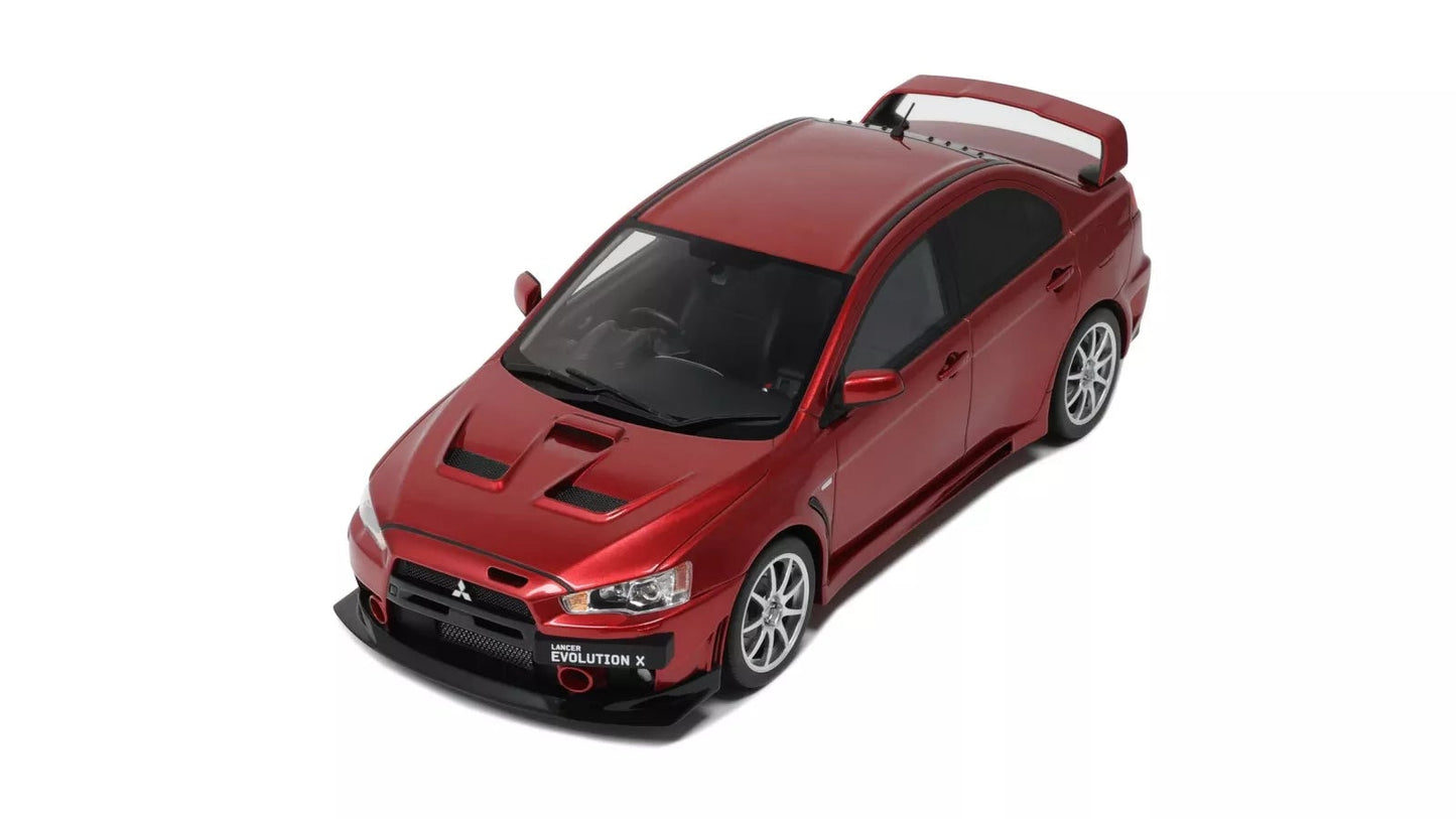 Mitsubishi Lancer Evo X FQ 400 Orient Red 2012 - Ottomobile - 1/18