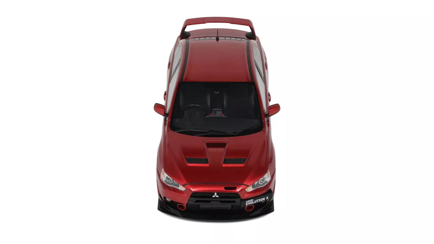 Mitsubishi Lancer Evo X FQ 400 Orient Red 2012 - Ottomobile - 1/18