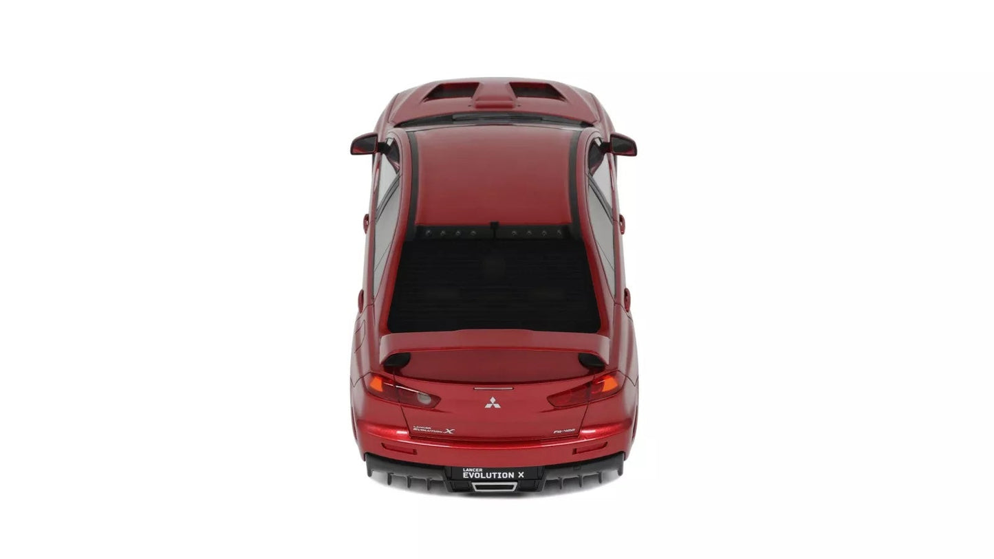 Mitsubishi Lancer Evo X FQ 400 Orient Red 2012 - Ottomobile - 1/18