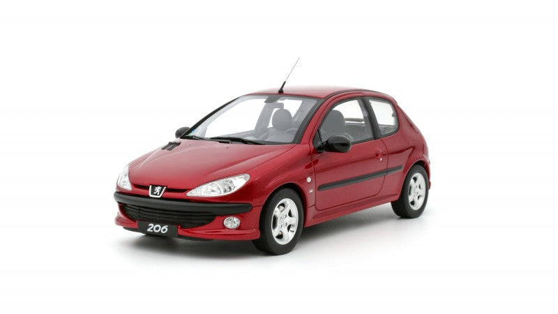 Peugeot 206 S16 Rouge Lucifer EKQ 1999 - Ottomobile - 1/18