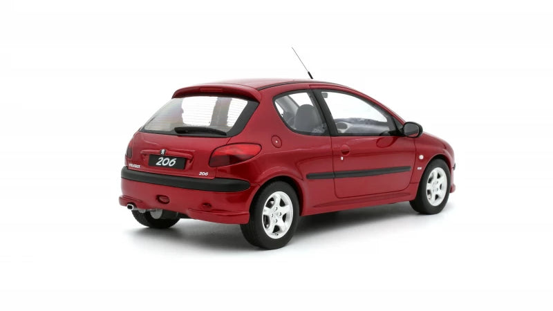 Peugeot 206 S16 Rouge Lucifer EKQ 1999 - Ottomobile - 1/18