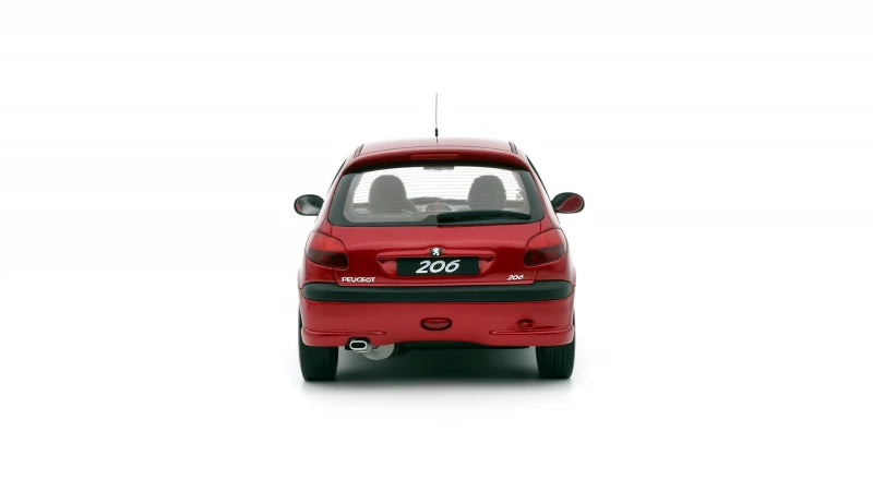 Peugeot 206 S16 Rouge Lucifer EKQ 1999 - Ottomobile - 1/18
