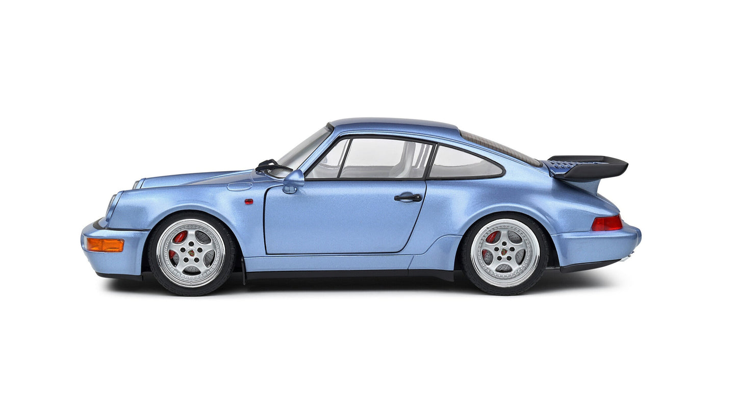 Porsche 911 (964) Turbo Horizon Blue Metallic 1990 - Solido - 1/18