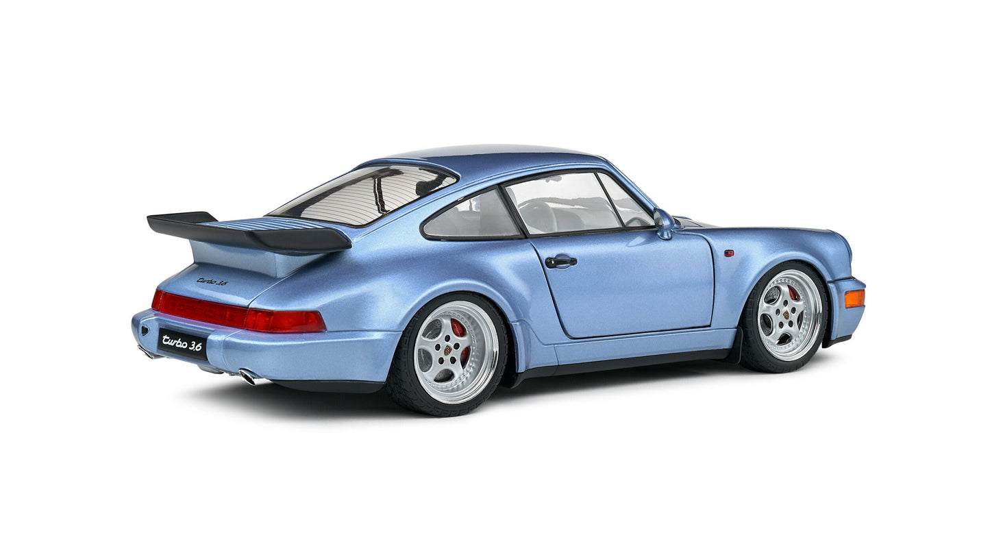 Porsche 911 (964) Turbo Horizon Blue Metallic 1990 - Solido - 1/18