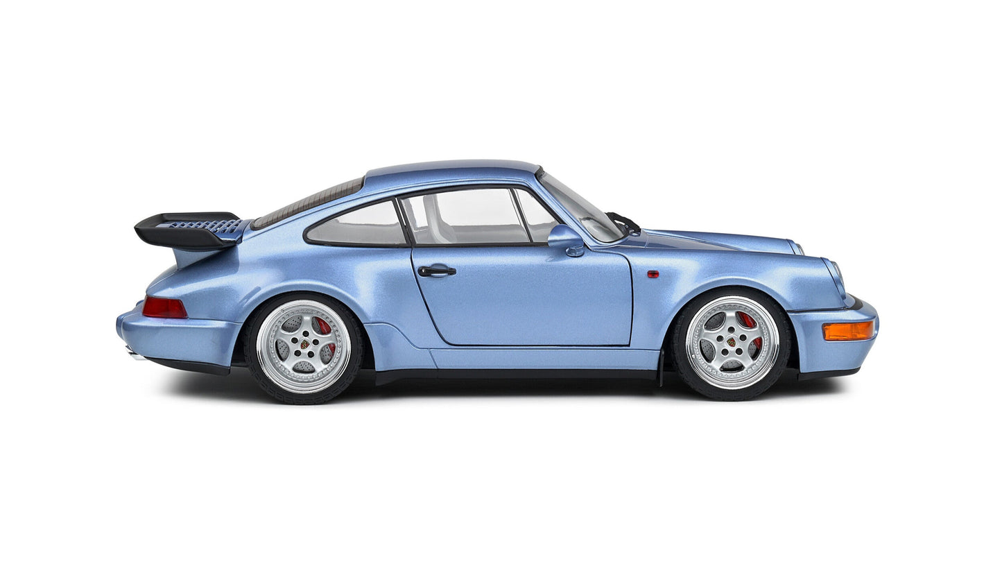 Porsche 911 (964) Turbo Horizon Blue Metallic 1990 - Solido - 1/18
