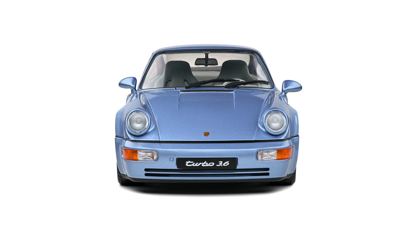 Porsche 911 (964) Turbo Horizon Blue Metallic 1990 - Solido - 1/18